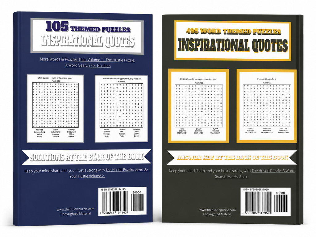 Hustle Word Search Bundle